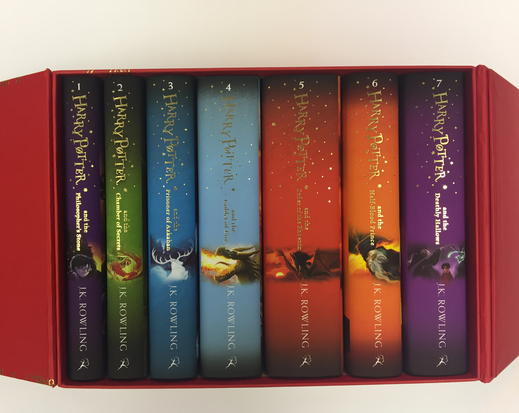 ROWLING J.K. HARRY POTTER SET BLOOMSBURY Ludlow Rare Books